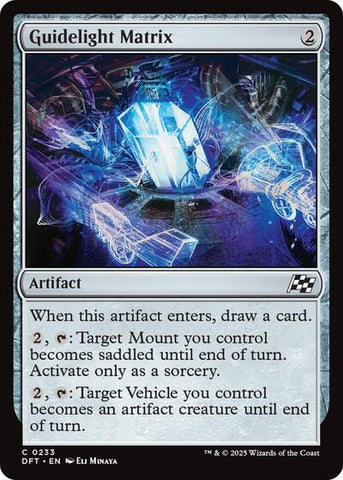 Guidelight Matrix (Aetherdrift) Near Mint Foil