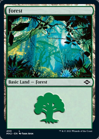 Forest (490) (Modern Horizons 2) Near Mint Foil