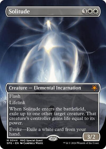 Solitude (Borderless) (Special Guests) Near Mint Foil