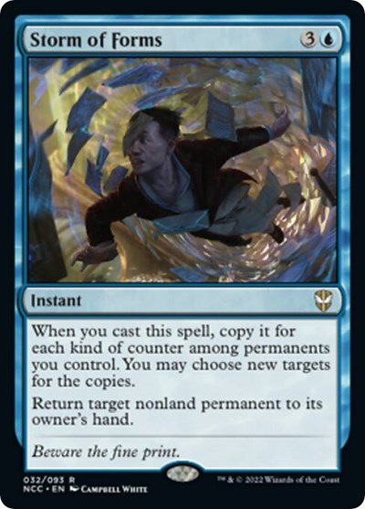 Storm of Forms (Commander: Streets of New Capenna) Near Mint
