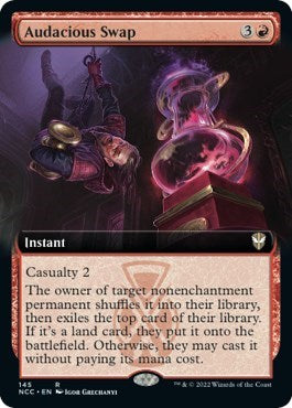 Audacious Swap (Extended Art) (Commander: Streets of New Capenna) Near Mint