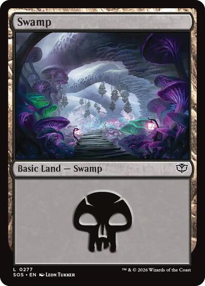 Swamp (0277) (Secrets of Strixhaven) Near Mint