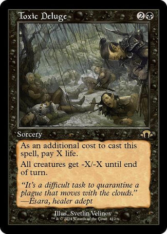 Toxic Deluge (Retro Frame) (Modern Horizons 3) Near Mint