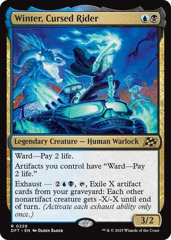 Winter, Cursed Rider (Aetherdrift) Near Mint