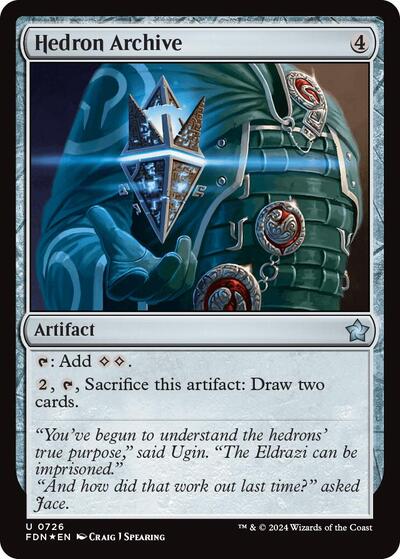 Hedron Archive (Foundations) Near Mint Foil
