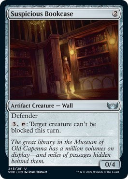 Suspicious Bookcase (Streets of New Capenna) Near Mint