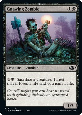 Gnawing Zombie (Jumpstart 2022) Near Mint