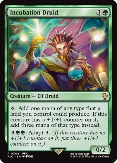 Incubation Druid (Commander: FINAL FANTASY) Near Mint