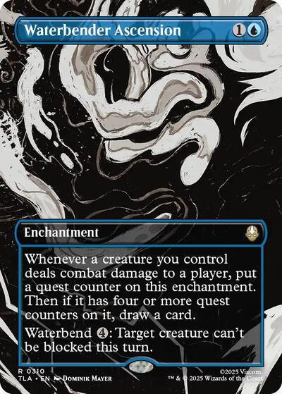 Waterbender Ascension (Borderless) (Avatar: The Last Airbender) Near Mint