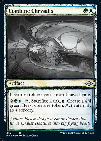 Combine Chrysalis (Showcase) (Modern Horizons 2) Near Mint Foil