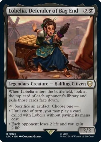 Lobelia, Defender of Bag End (Commander: The Lord of the Rings: Tales of Middle-earth) Near Mint