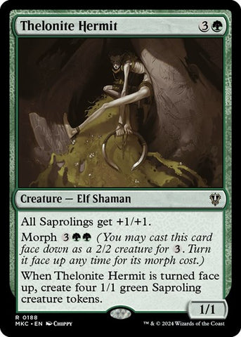 Thelonite Hermit (Commander: Murders at Karlov Manor) Near Mint