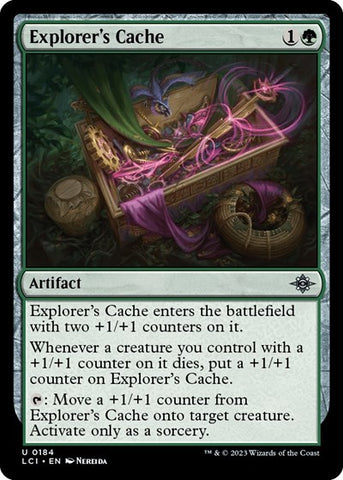 Explorer's Cache (The Lost Caverns of Ixalan) Near Mint Foil