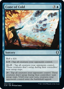 Cone of Cold (Commander Legends: Battle for Baldur's Gate) Near Mint Foil