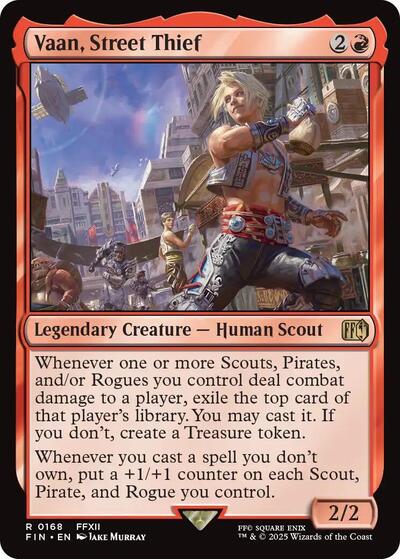 Vaan, Street Thief (Universes Beyond: FINAL FANTASY) Near Mint