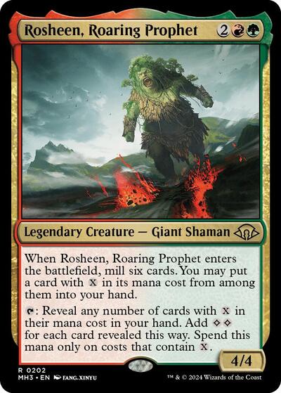 Rosheen, Roaring Prophet (Modern Horizons 3) Near Mint Foil