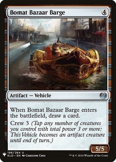 Bomat Bazaar Barge (Mystery Booster) Near Mint
