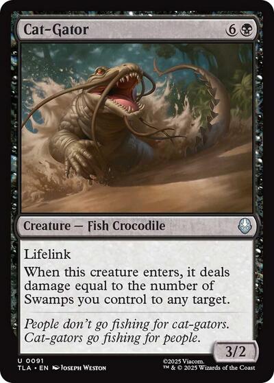 Cat-Gator (Avatar: The Last Airbender) Near Mint Foil