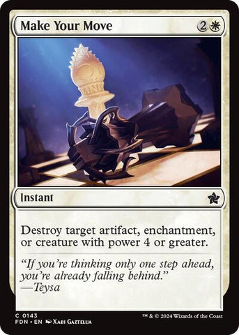 Make Your Move (Foundations) Near Mint Foil