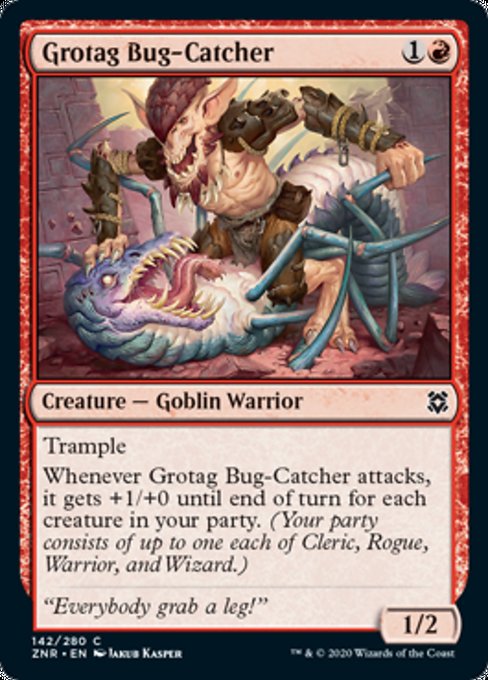 Grotag Bug-Catcher (Zendikar Rising) Near Mint Foil