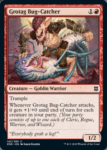 Grotag Bug-Catcher (Zendikar Rising) Near Mint Foil