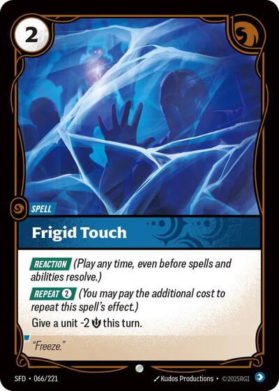 Frigid Touch (Spiritforged) Near Mint