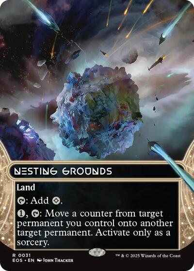 Nesting Grounds (0031) (Borderless) (Stellar Sights) Near Mint