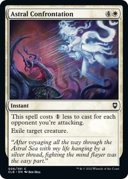 Astral Confrontation (Commander Legends: Battle for Baldur's Gate) Near Mint Foil