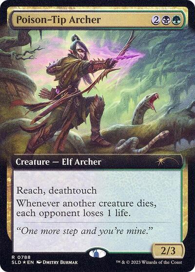 Poison-Tip Archer (Extended Art) (Secret Lair) Near Mint Foil