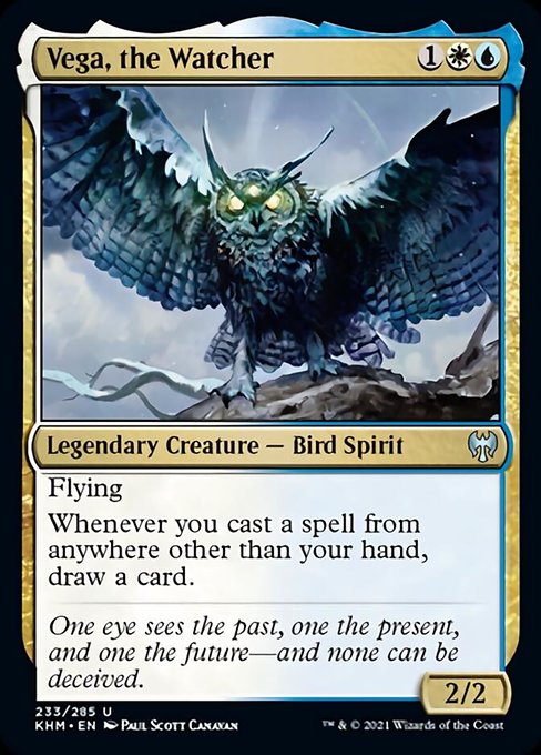 Vega, the Watcher (Kaldheim) Near Mint Foil