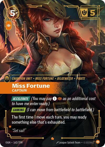 Miss Fortune Captain (Origins) Near Mint Foil