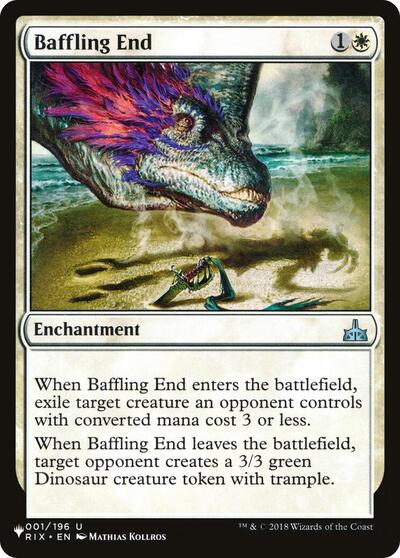 Baffling End (The List) Near Mint