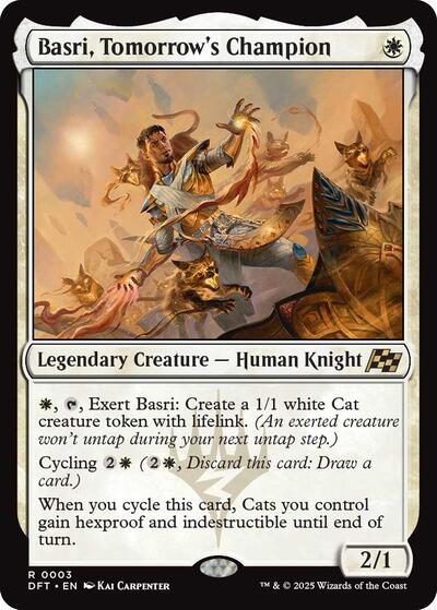 Basri, Tomorrow's Champion (Aetherdrift) Near Mint