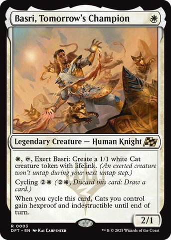 Basri, Tomorrow's Champion (Aetherdrift) Near Mint