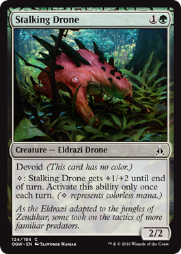 Stalking Drone (Oath of the Gatewatch) Near Mint Foil
