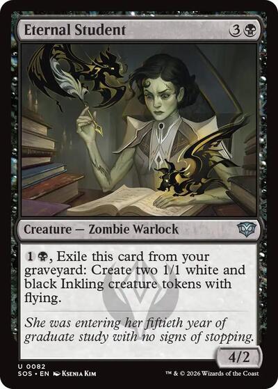 Eternal Student (Secrets of Strixhaven) Near Mint Foil