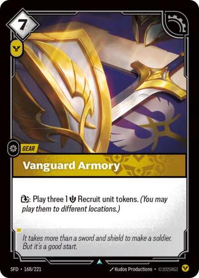 Vanguard Armory (Spiritforged) Near Mint Foil