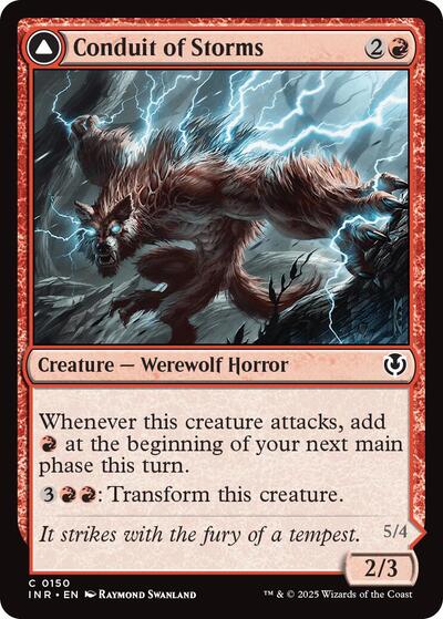 Conduit of Storms (Innistrad Remastered) Near Mint Foil
