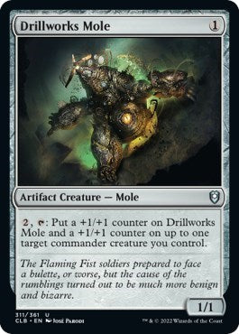 Drillworks Mole (Commander Legends: Battle for Baldur's Gate) Near Mint Foil
