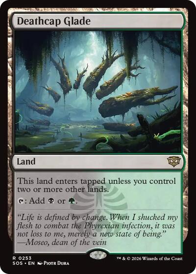 Deathcap Glade (Secrets of Strixhaven) Near Mint Foil