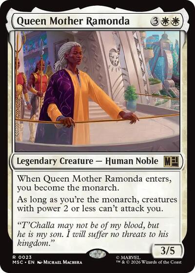 Queen Mother Ramonda (Commander: Marvel Super Heroes) Near Mint