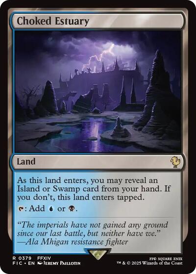 Choked Estuary (Commander: FINAL FANTASY) Near Mint