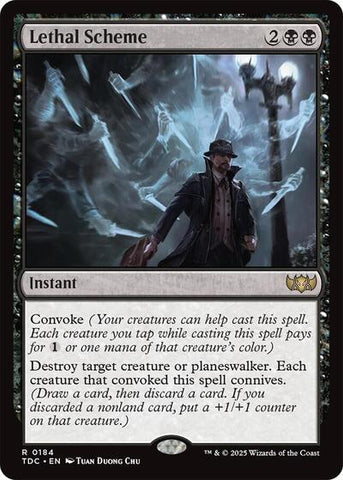 Lethal Scheme (Commander: Tarkir: Dragonstorm) Near Mint
