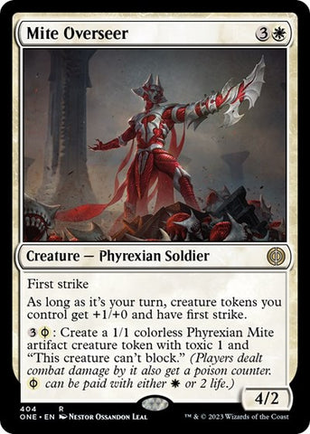 Mite Overseer (Phyrexia: All Will Be One) Near Mint
