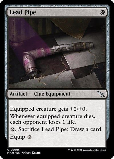 Lead Pipe (Murders at Karlov Manor) Near Mint Foil