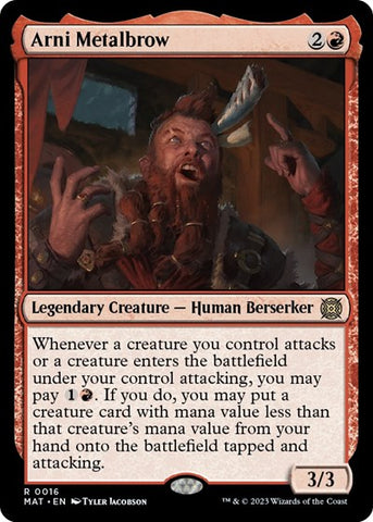 Arni Metalbrow (March of the Machine: The Aftermath) Near Mint Foil