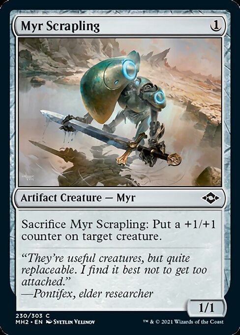 Myr Scrapling (Modern Horizons 2) Near Mint Foil