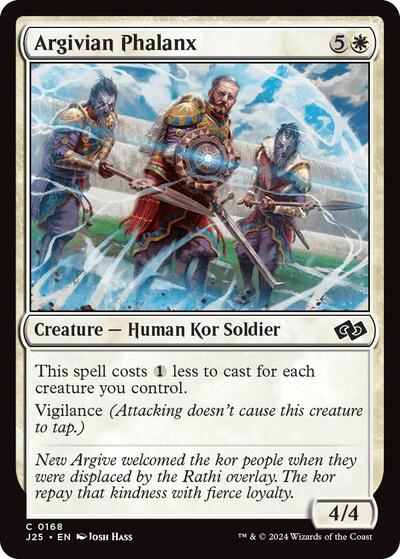 Argivian Phalanx (Foundations Jumpstart) Near Mint