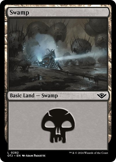 Swamp (0282) (Outlaws of Thunder Junction) Near Mint