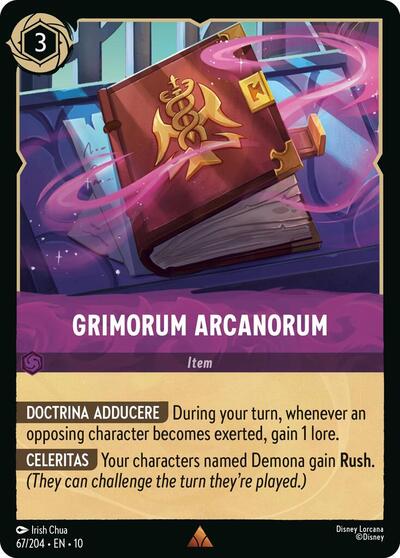 Grimorum Arcanorum (Whispers in the Well) Near Mint Cold Foil